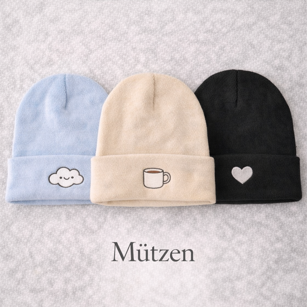 Mützen – Warm, Weich & Verspielt