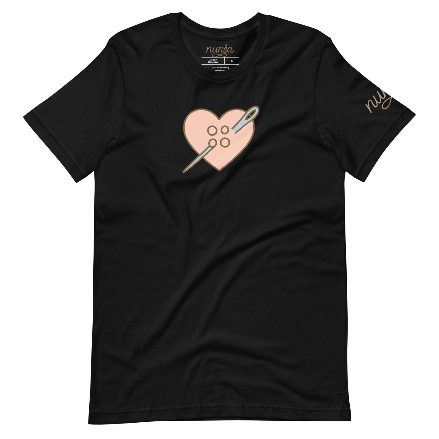 Simple Cute Stitched Heart | Unisex T-Shirt