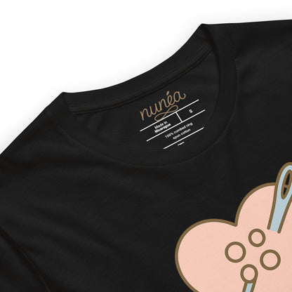 Simple Cute Stitched Heart | Unisex T-Shirt